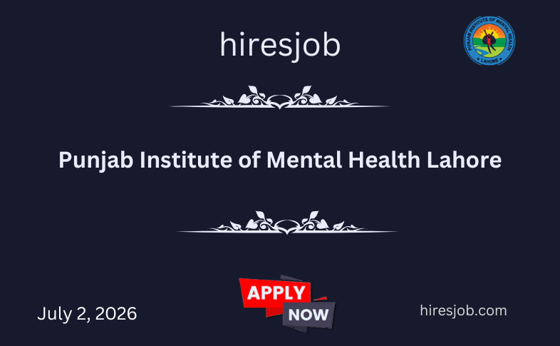 Lahore Jobs in Pakistan